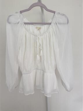Promesa- Small White Blouse/Top